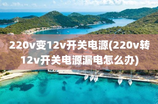 220v变12v开关电源(220v转12v开关电源漏电怎么办)