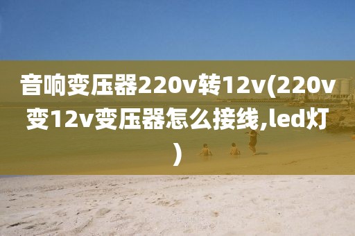 音响变压器220v转12v(220v变12v变压器怎么接线,led灯)